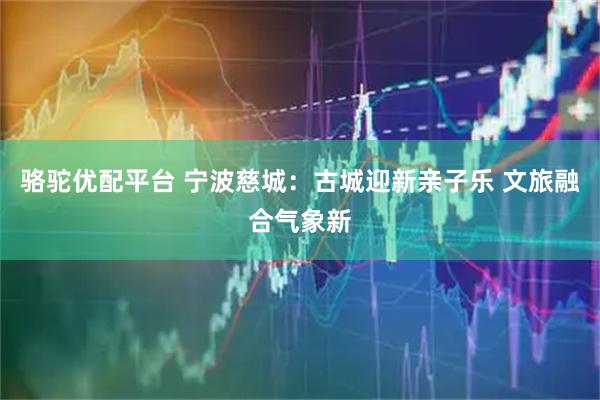 骆驼优配平台 宁波慈城：古城迎新亲子乐 文旅融合气象新